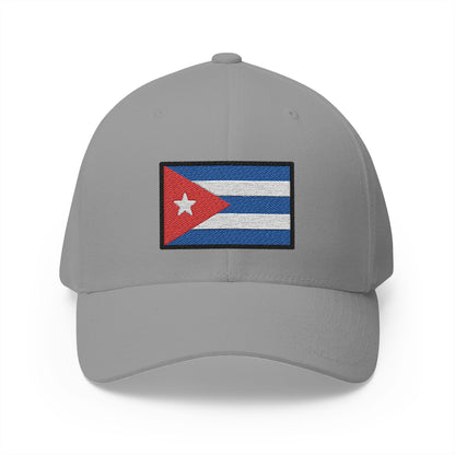 Flag: Cuba Emoji Grey Cap – Premium by Capmoji