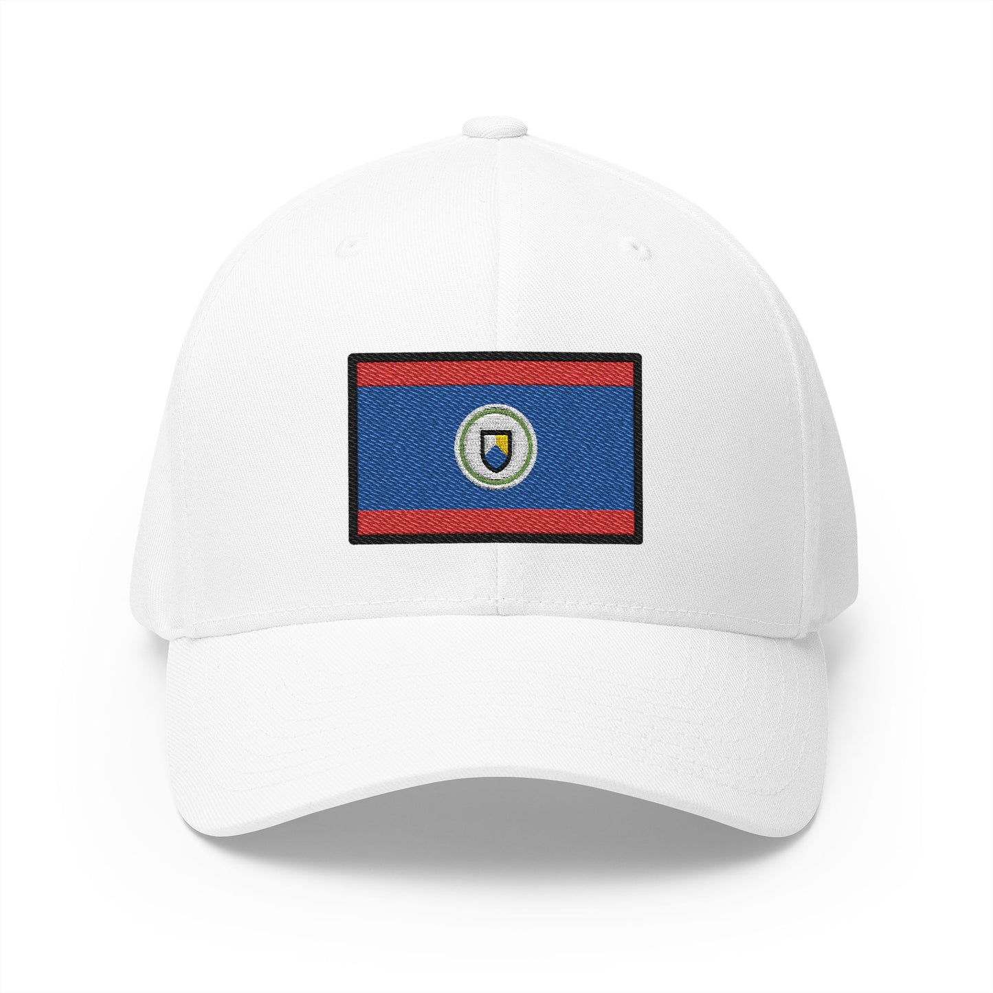 Flag: Belize Emoji White Cap – Premium by Capmoji