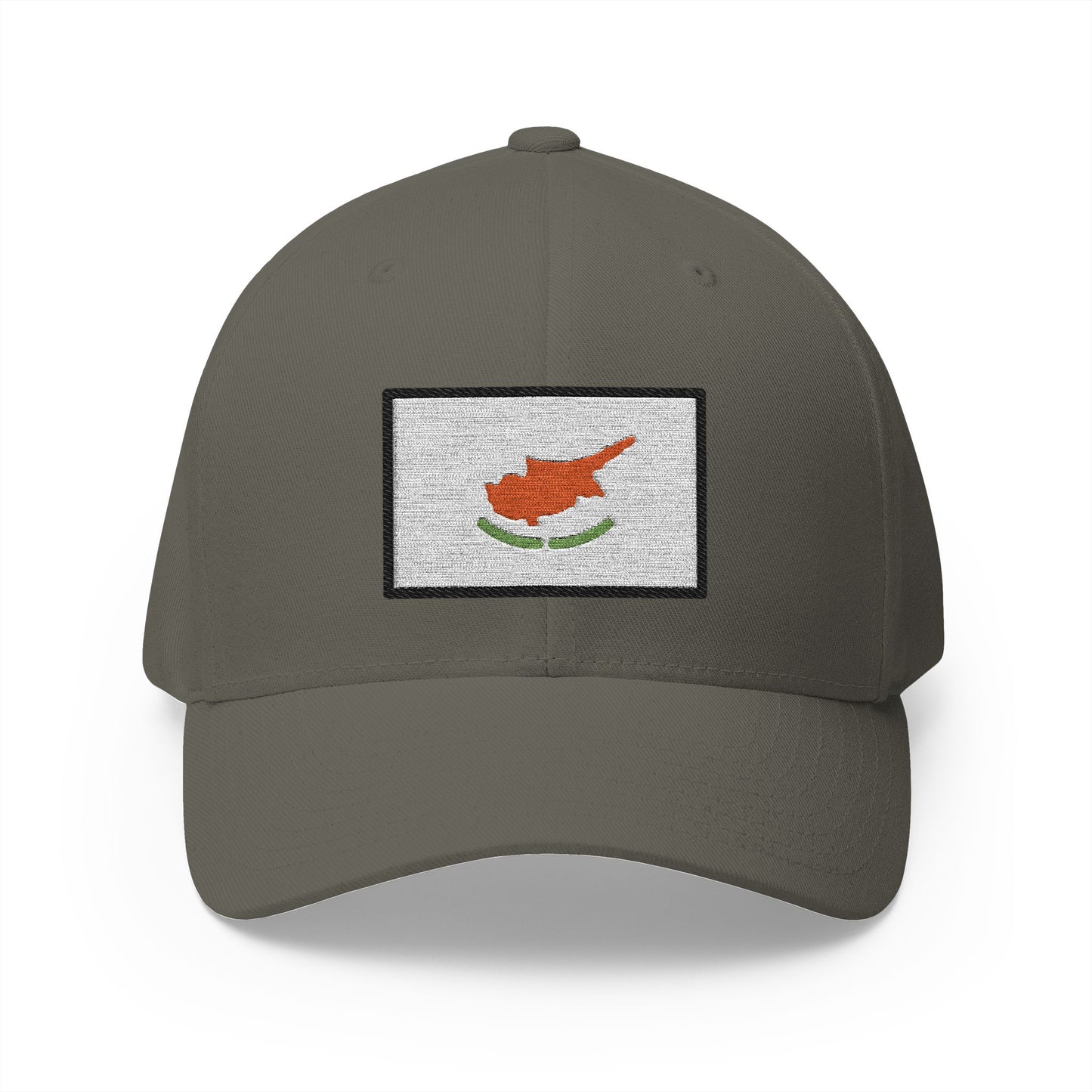 Flag: Cyprus Emoji Olive Cap – Premium by Capmoji