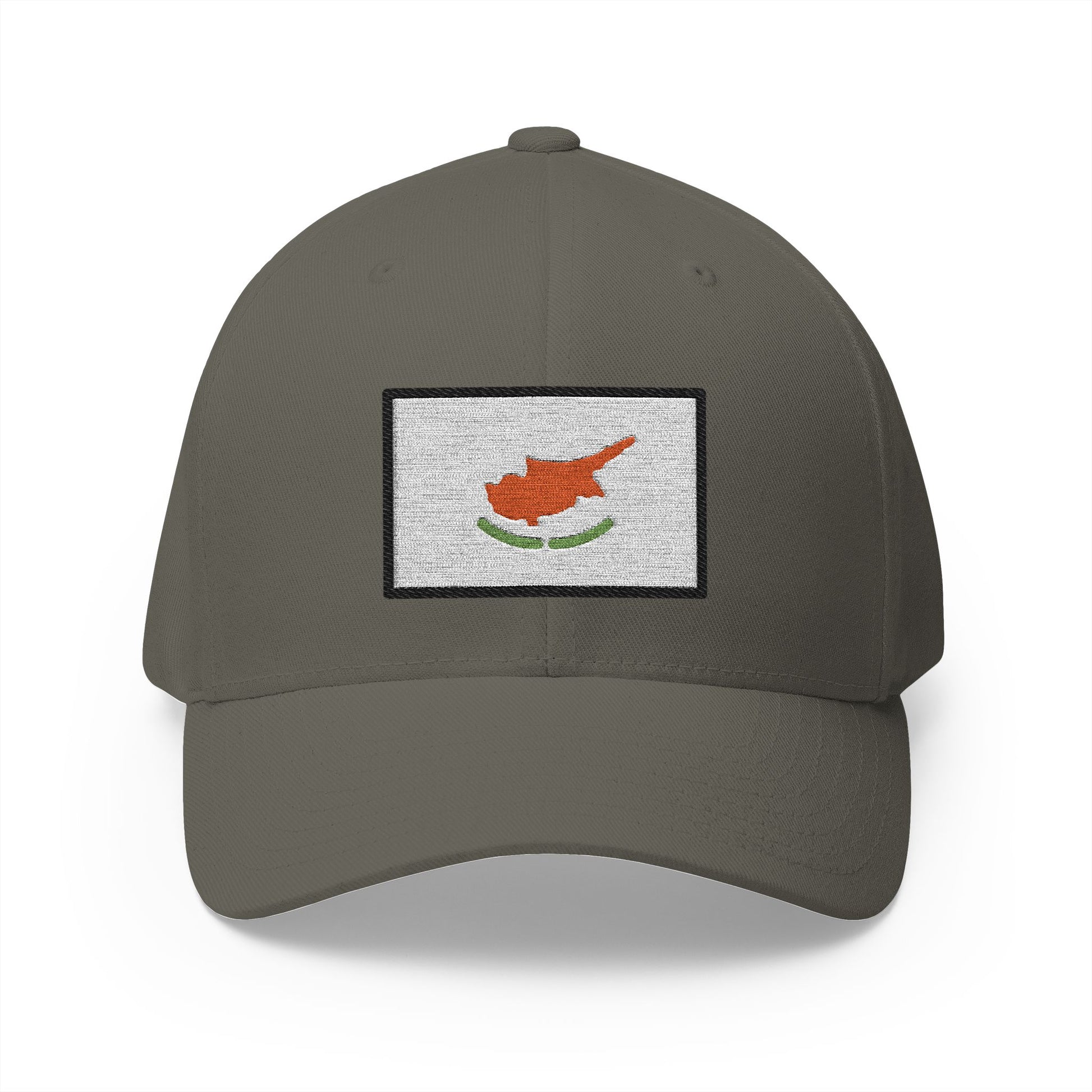 Flag: Cyprus Emoji Olive Cap – Premium by Capmoji