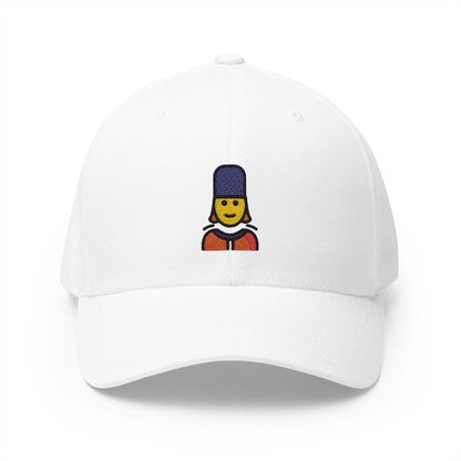 Woman Guard Emoji White Cap – Premium by Capmoji