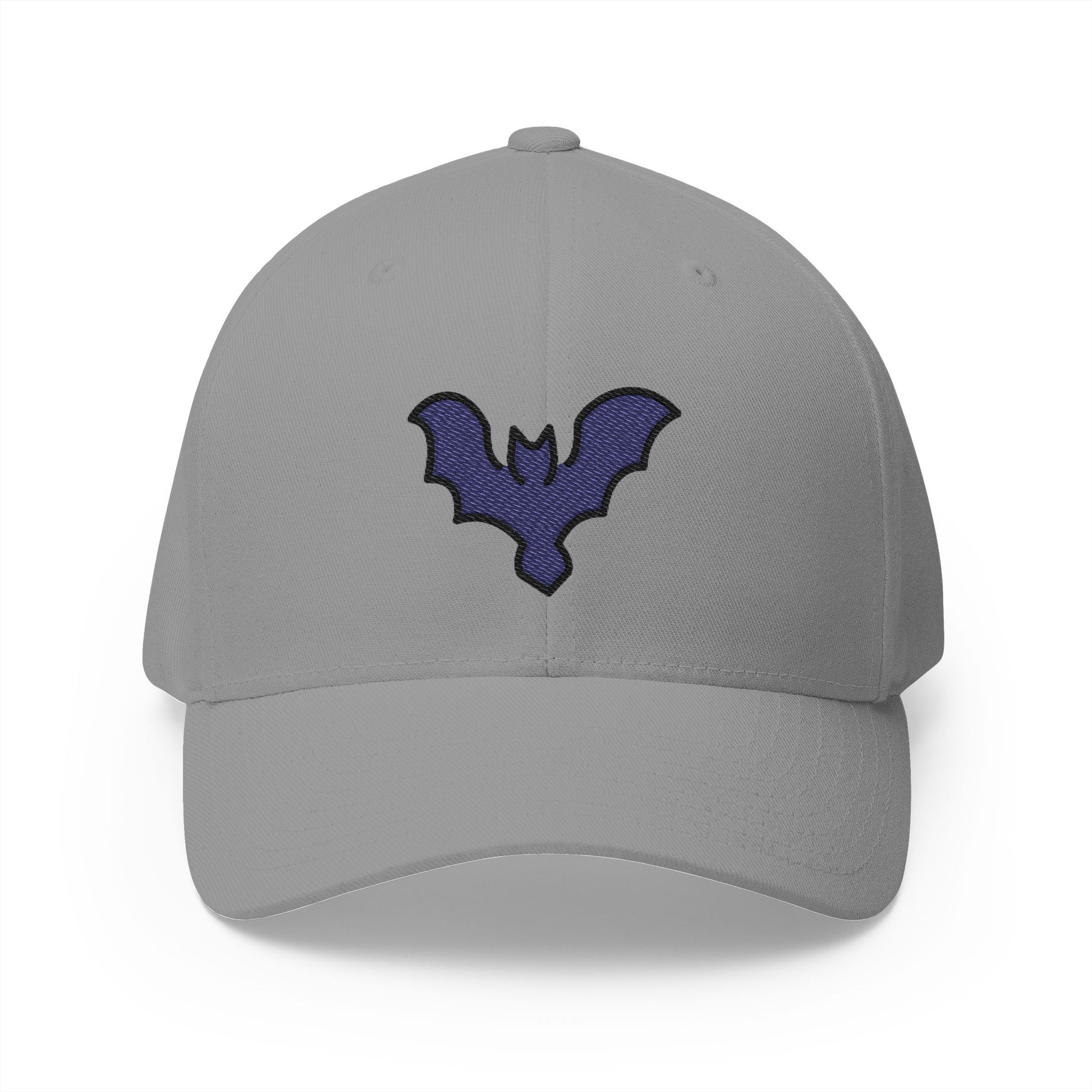 Bat Emoji Grey Cap – Premium by Capmoji