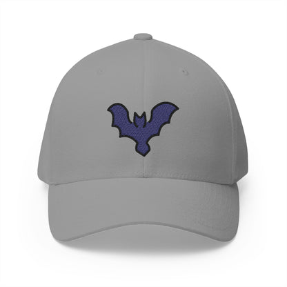 Bat Emoji Grey Cap – Premium by Capmoji