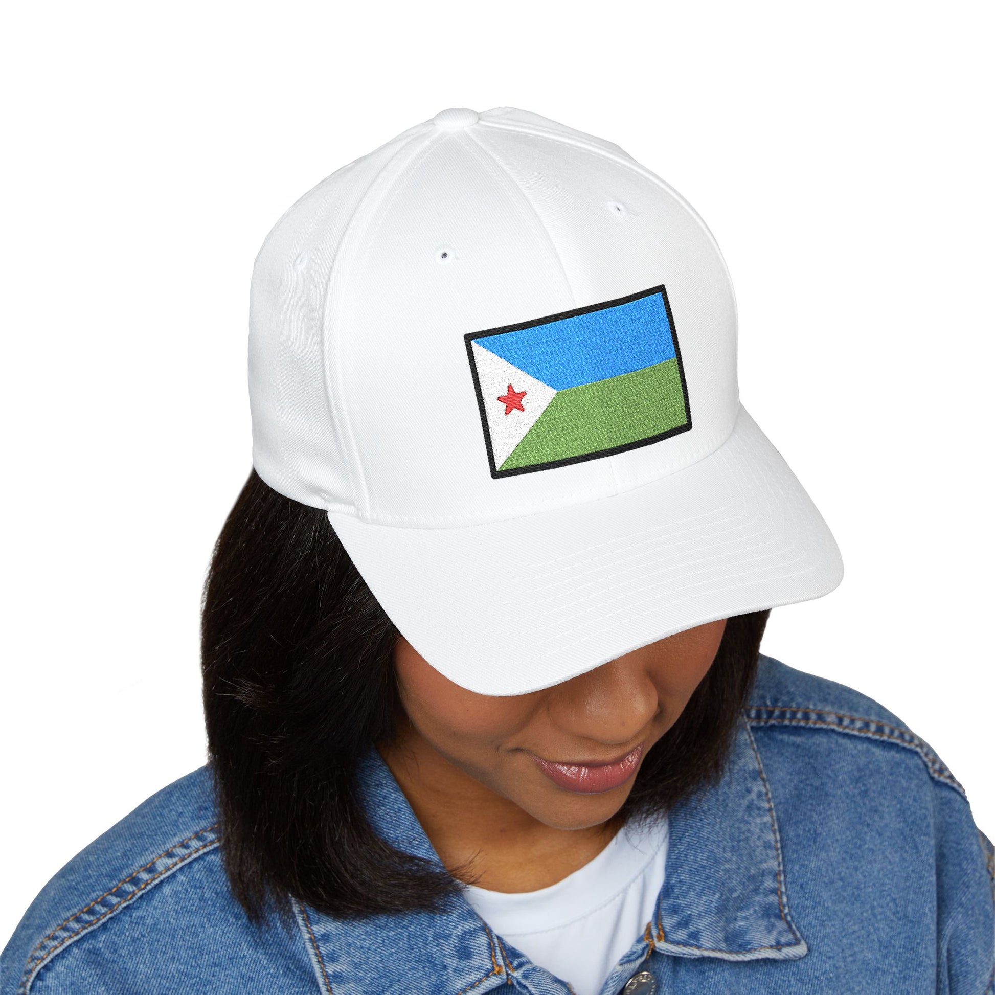Flag: Djibouti Emoji Cap – Premium by Capmoji