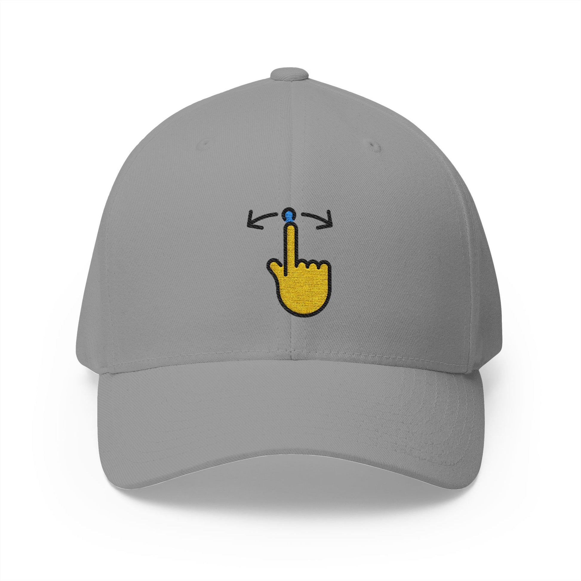 Swipe Emoji Grey Cap – Premium by Capmoji