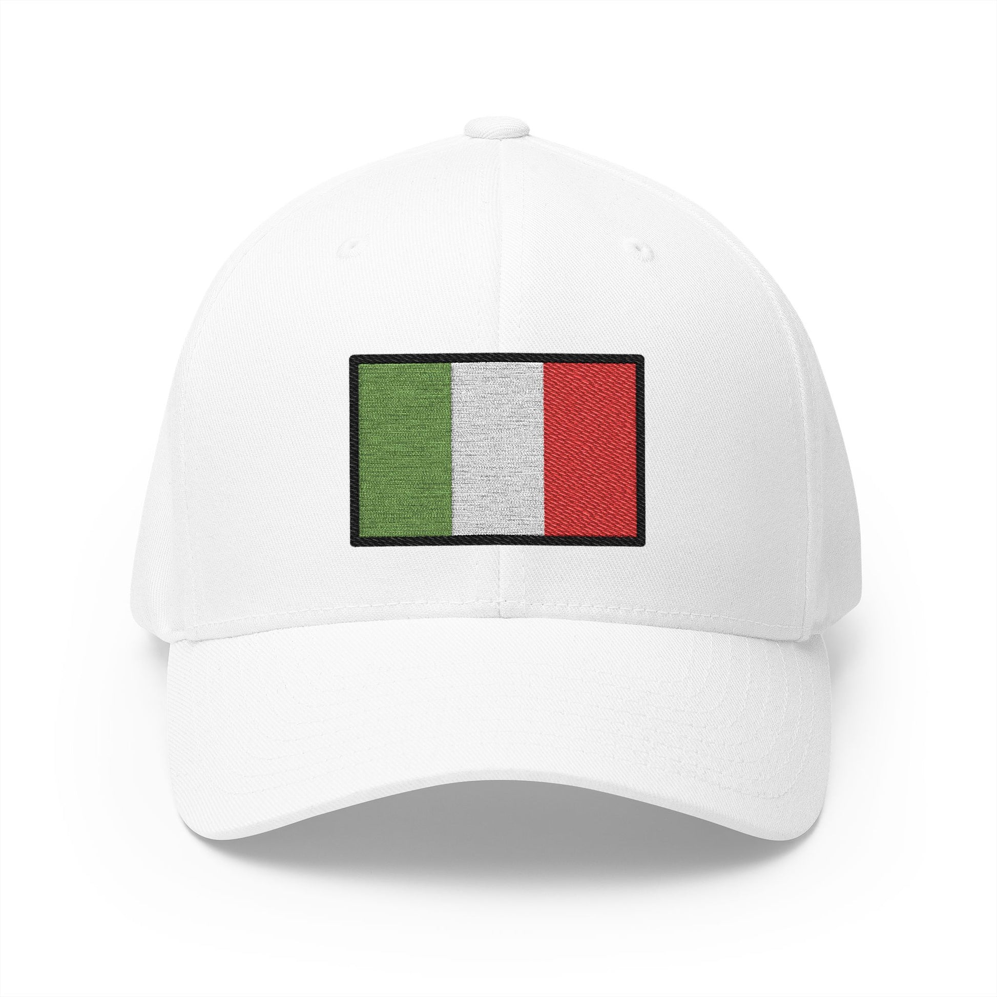 Flag: Italy Emoji White Cap – Premium by Capmoji