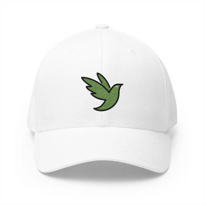 Inaturalist Emoji White Cap – Premium by Capmoji