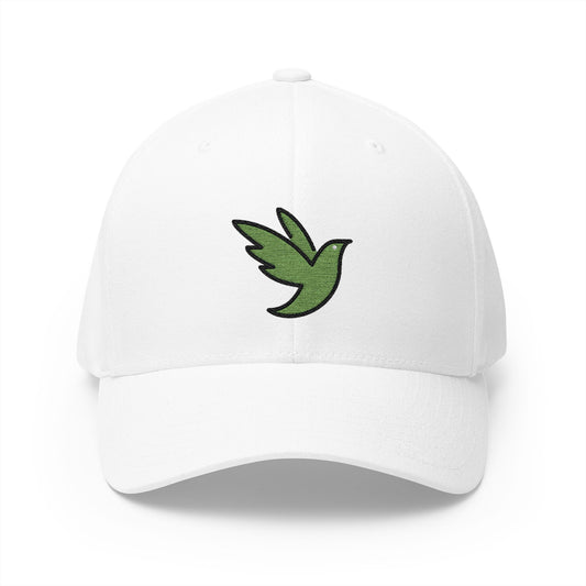Inaturalist Emoji White Cap – Premium by Capmoji