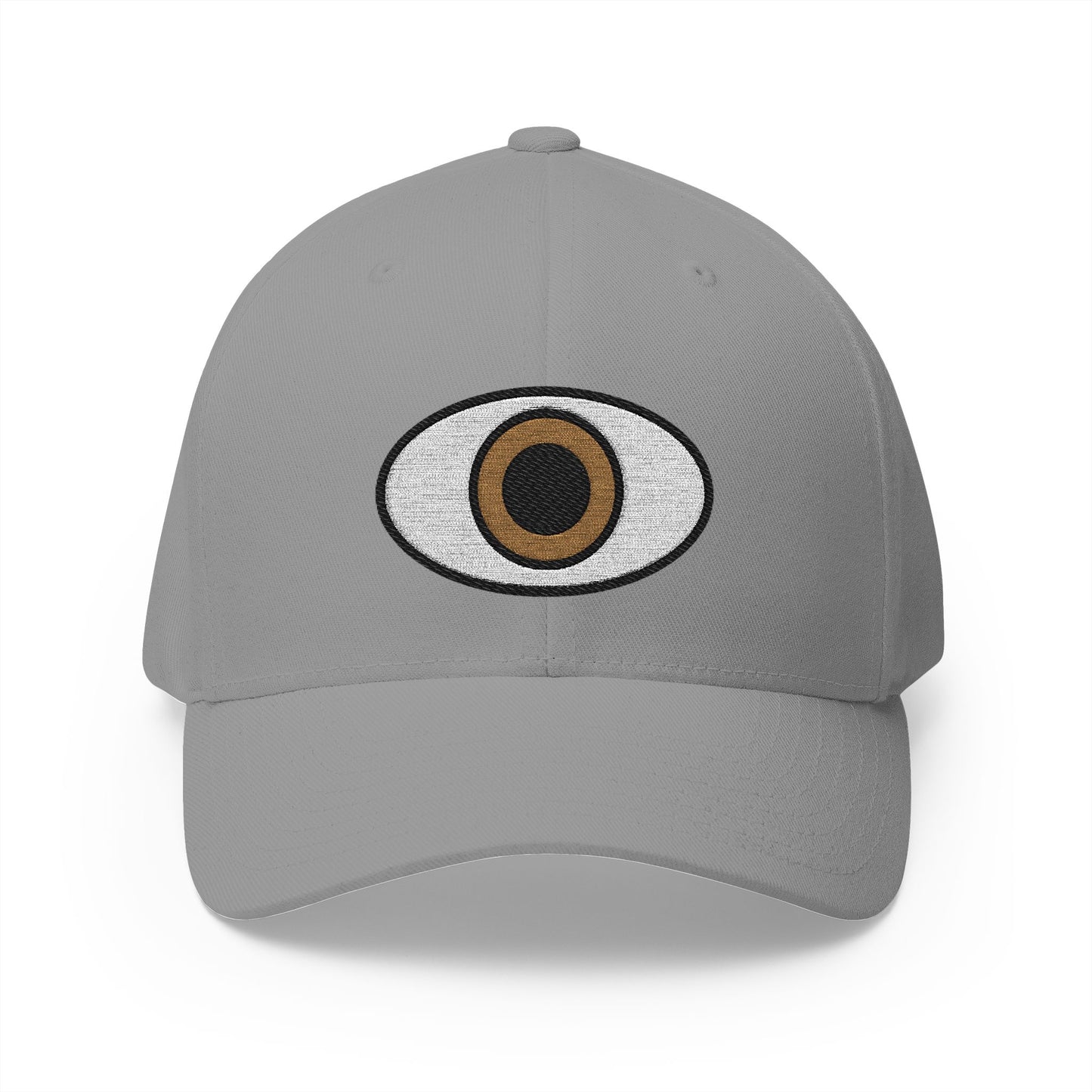 Eye Emoji Grey Cap – Premium by Capmoji