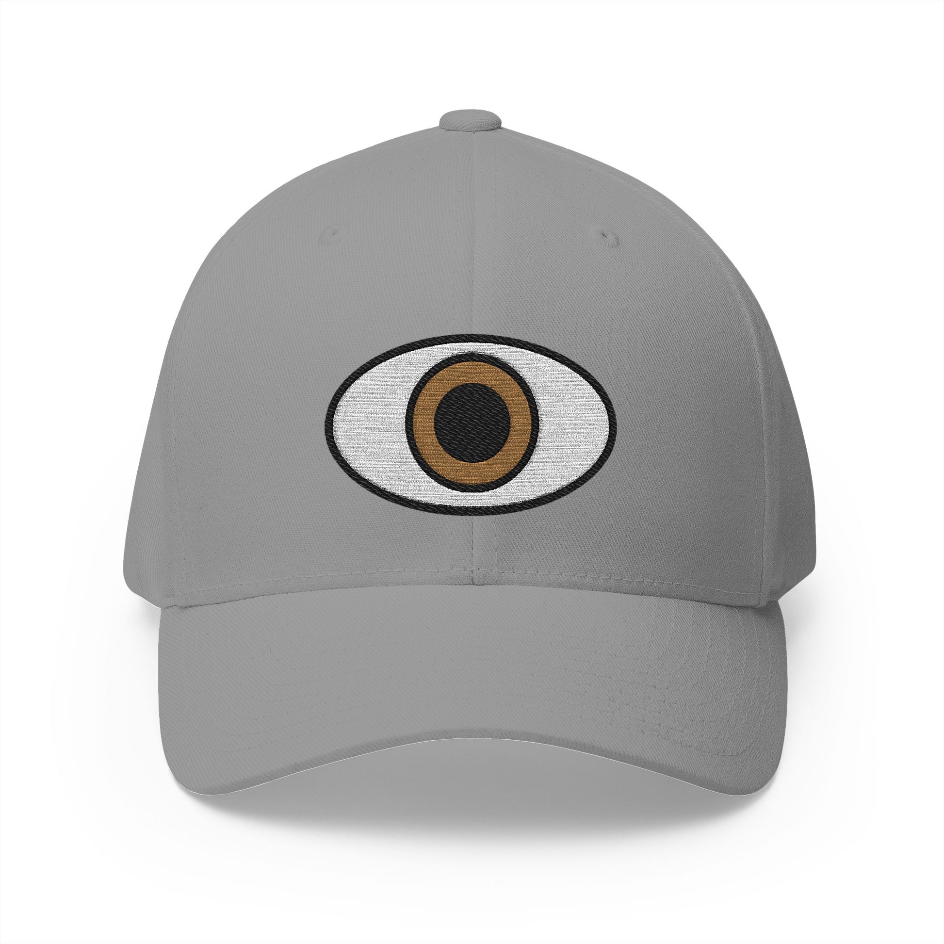 Eye Emoji Grey Cap – Premium by Capmoji