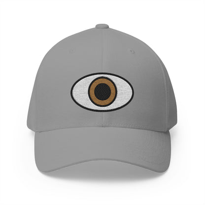 Eye Emoji Grey Cap – Premium by Capmoji