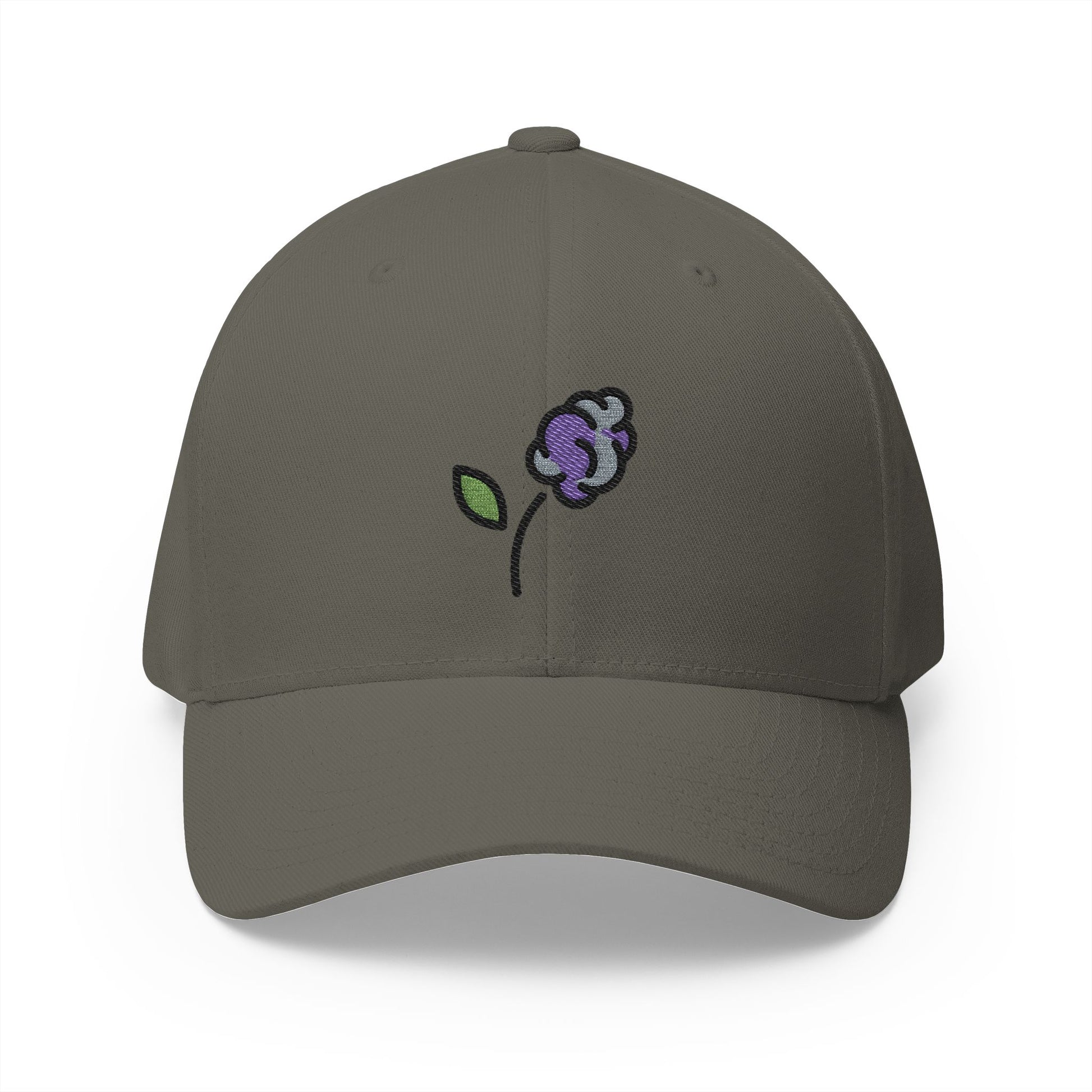 Hyacinth Emoji Olive Cap – Premium by Capmoji