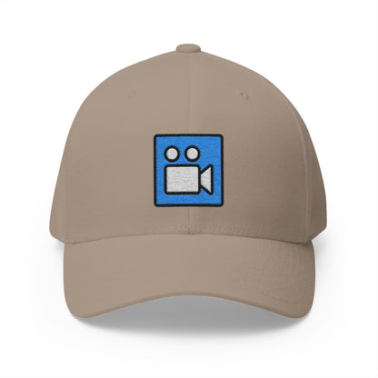 Cinema Emoji Khaki Cap – Premium by Capmoji
