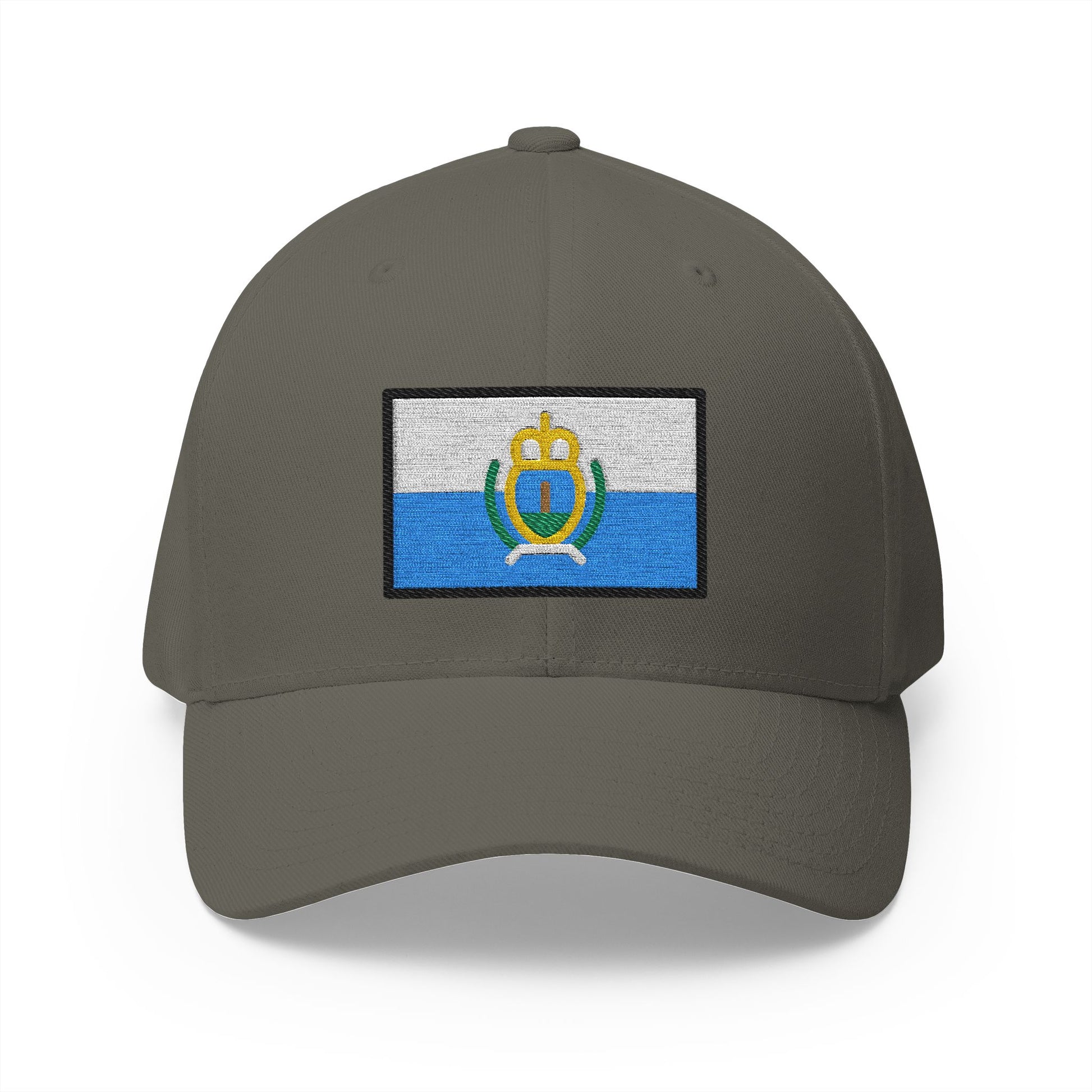 Flag: San Marino Emoji Olive Cap – Premium by Capmoji
