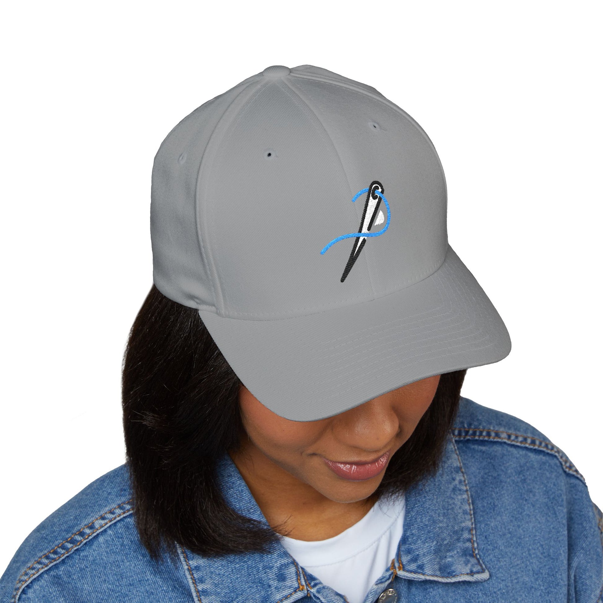 Sewing Needle Emoji Cap – Premium by Capmoji