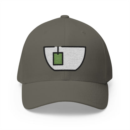 Teacup Without Handle Emoji Olive Cap – Premium by Capmoji
