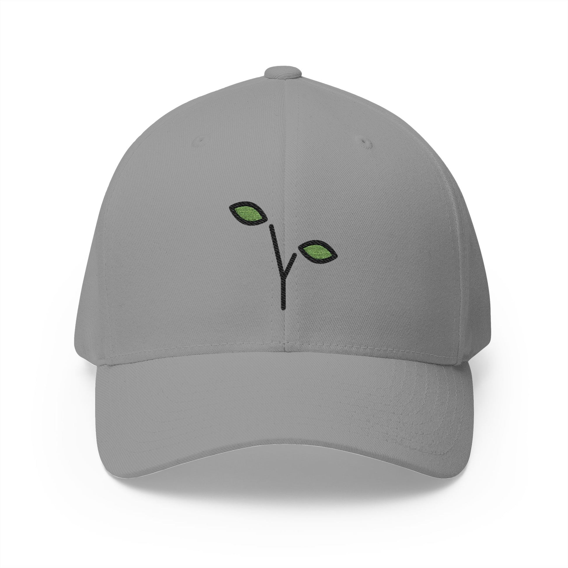 Seedling Emoji Grey Cap – Premium by Capmoji