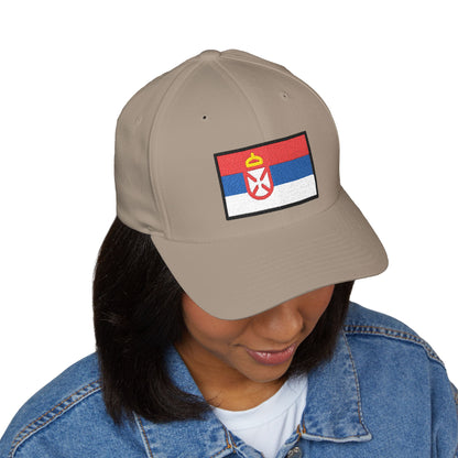 Flag: Serbia Emoji Cap – Premium by Capmoji
