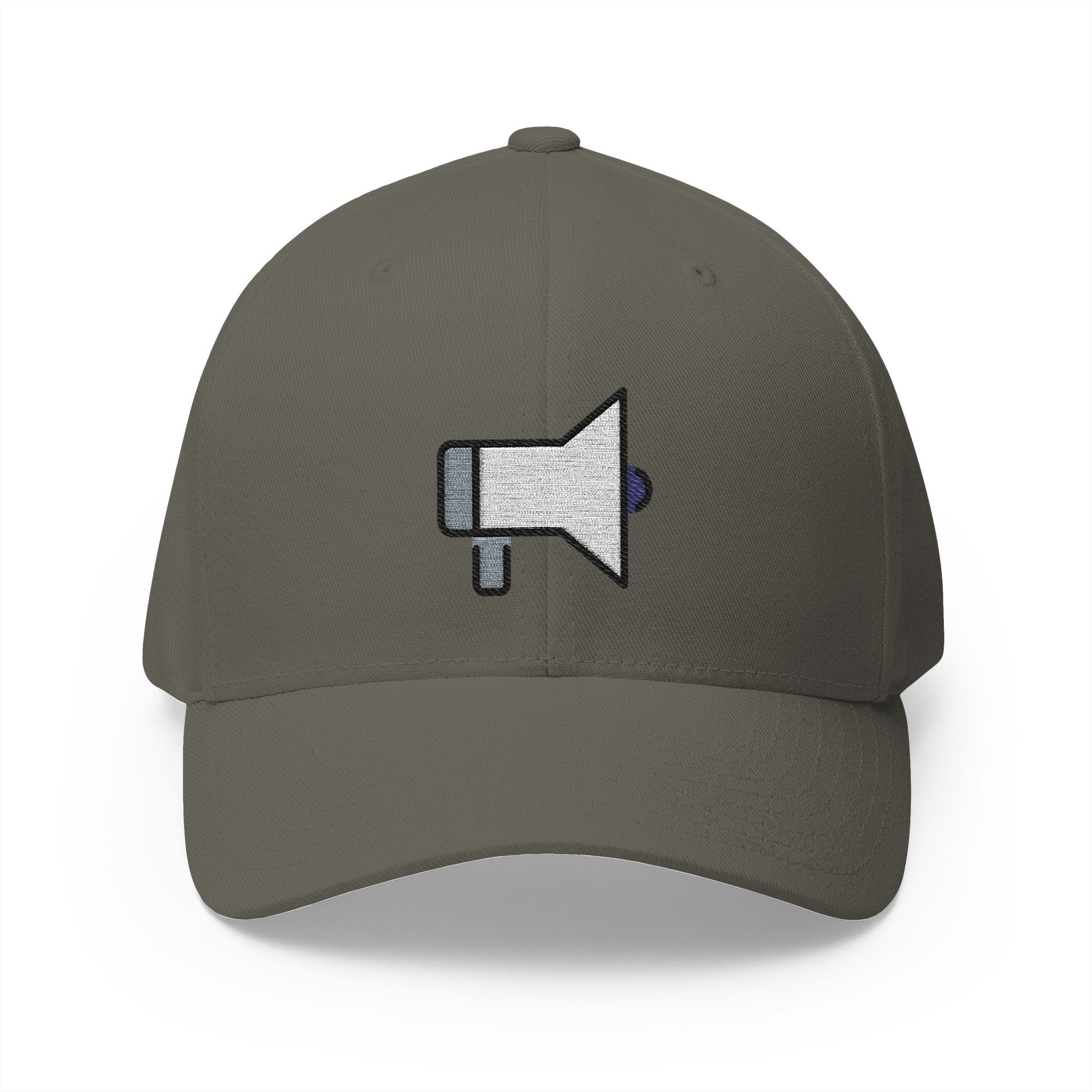 Loudspeaker Emoji Olive Cap – Premium by Capmoji