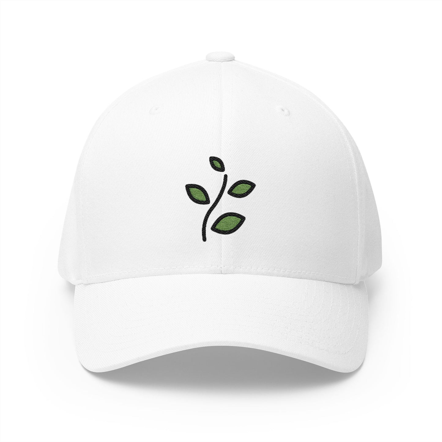 Herb Emoji White Cap – Premium by Capmoji