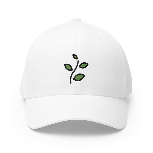 Herb Emoji White Cap – Premium by Capmoji
