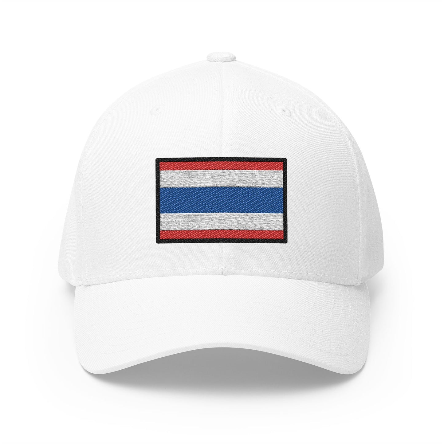 Flag: Thailand Emoji White Cap – Premium by Capmoji