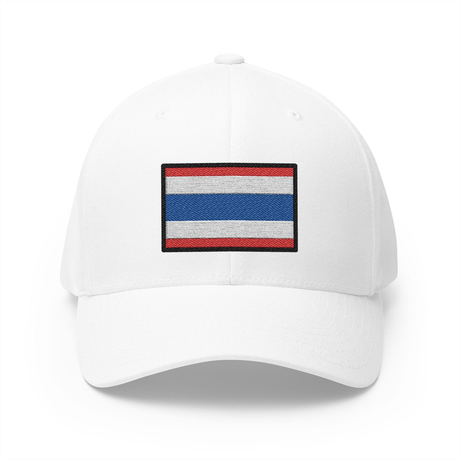Flag: Thailand Emoji White Cap – Premium by Capmoji