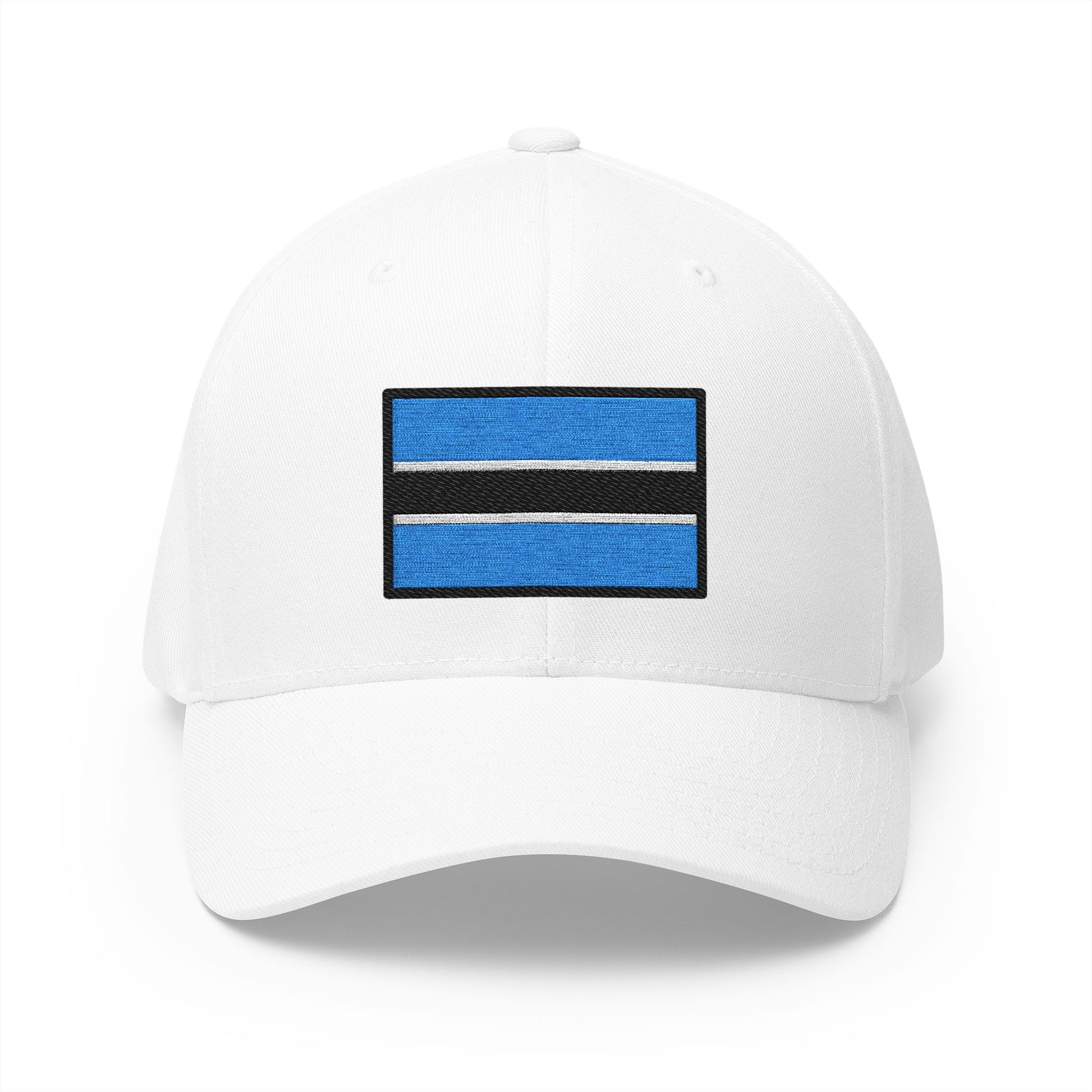 Flag: Botswana Emoji White Cap – Premium by Capmoji