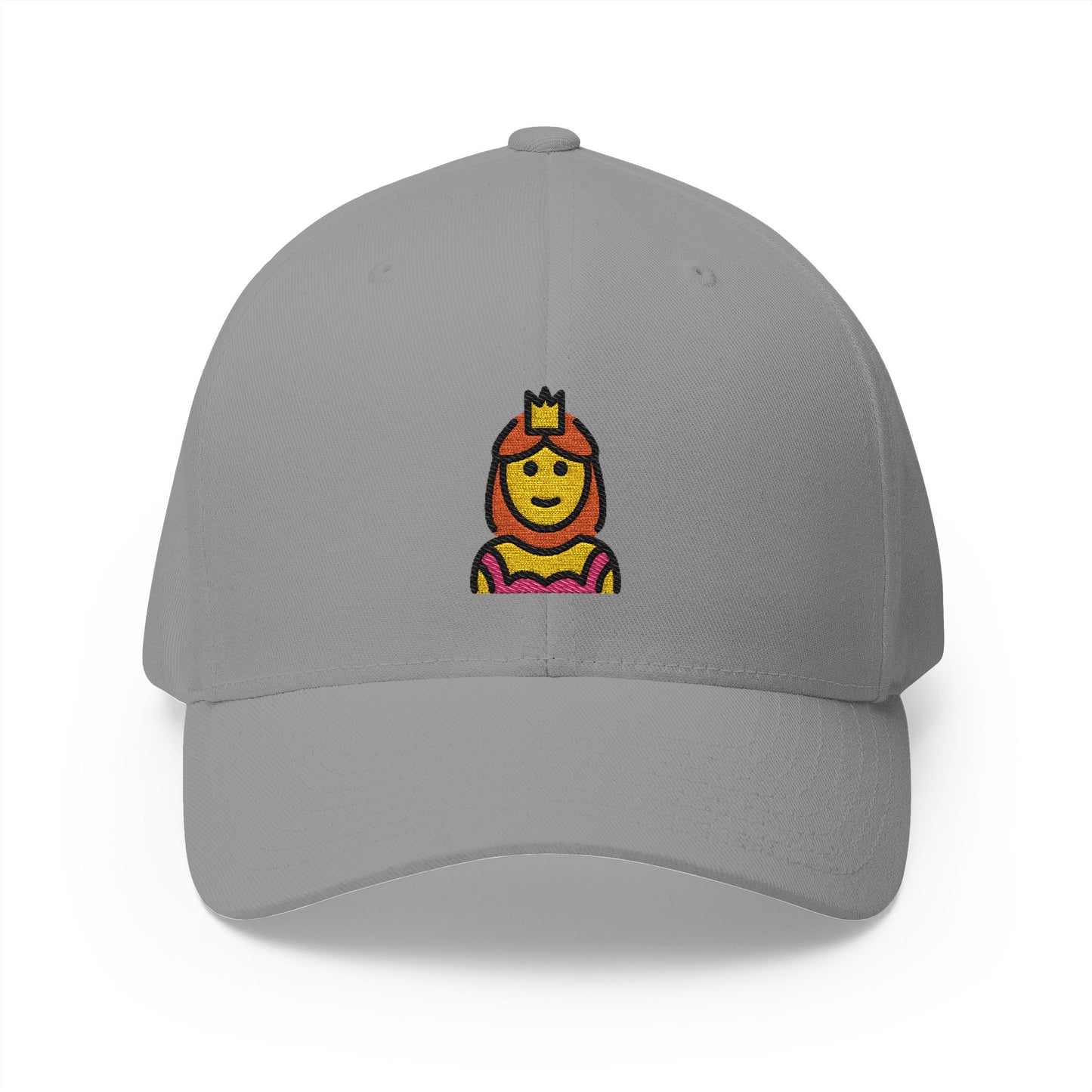 Princess Emoji Grey Cap – Premium by Capmoji