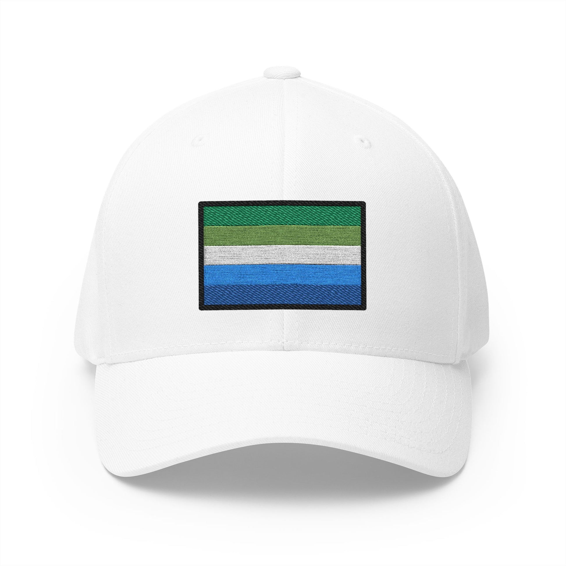 Gay Emoji White Cap – Premium by Capmoji