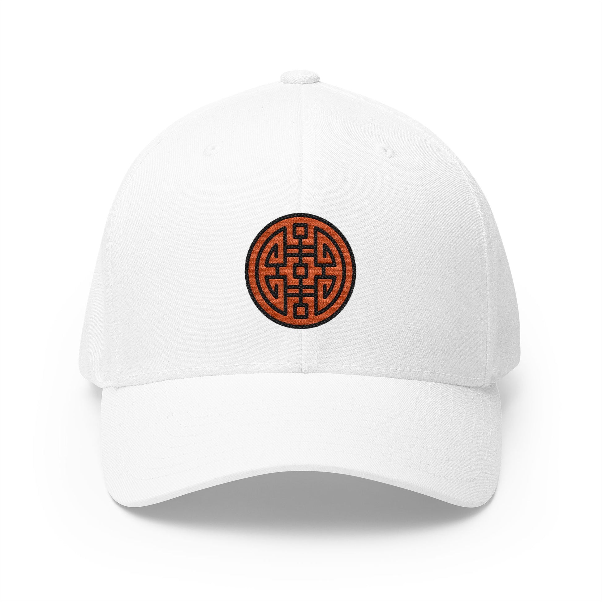 Rounded Symbol For Xi Emoji White Cap – Premium by Capmoji