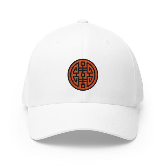 Rounded Symbol For Xi Emoji White Cap – Premium by Capmoji
