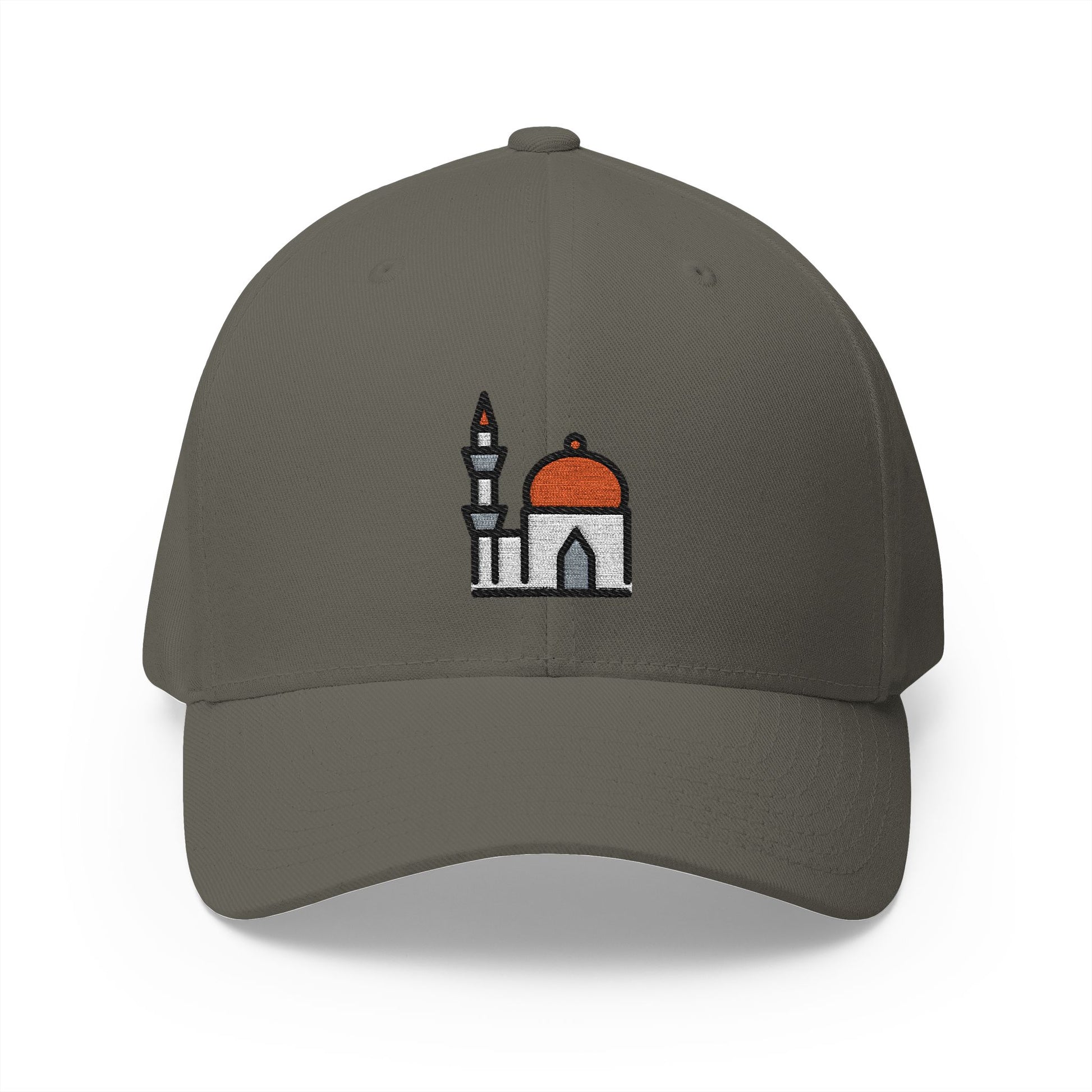 Mosque Emoji Olive Cap – Premium by Capmoji