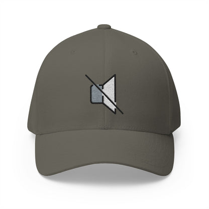 Muted Speaker Emoji Olive Cap – Premium by Capmoji