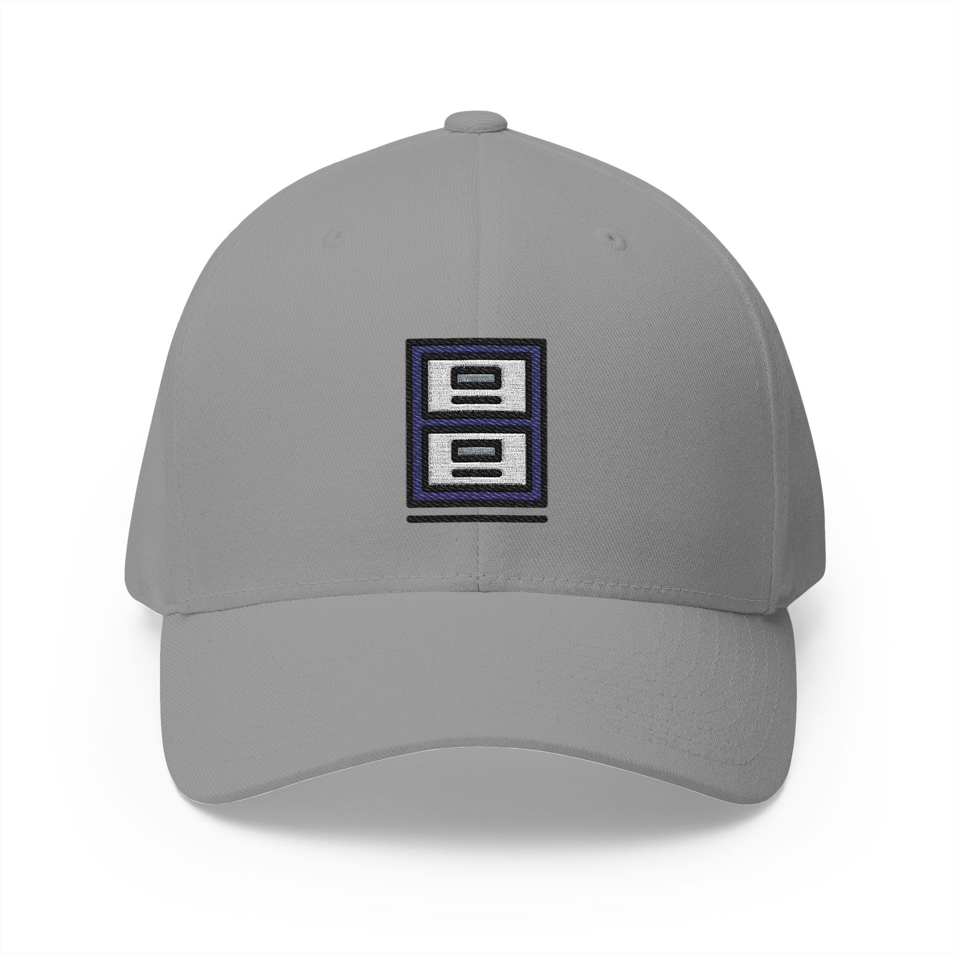 File Cabinet Emoji Grey Cap – Premium by Capmoji