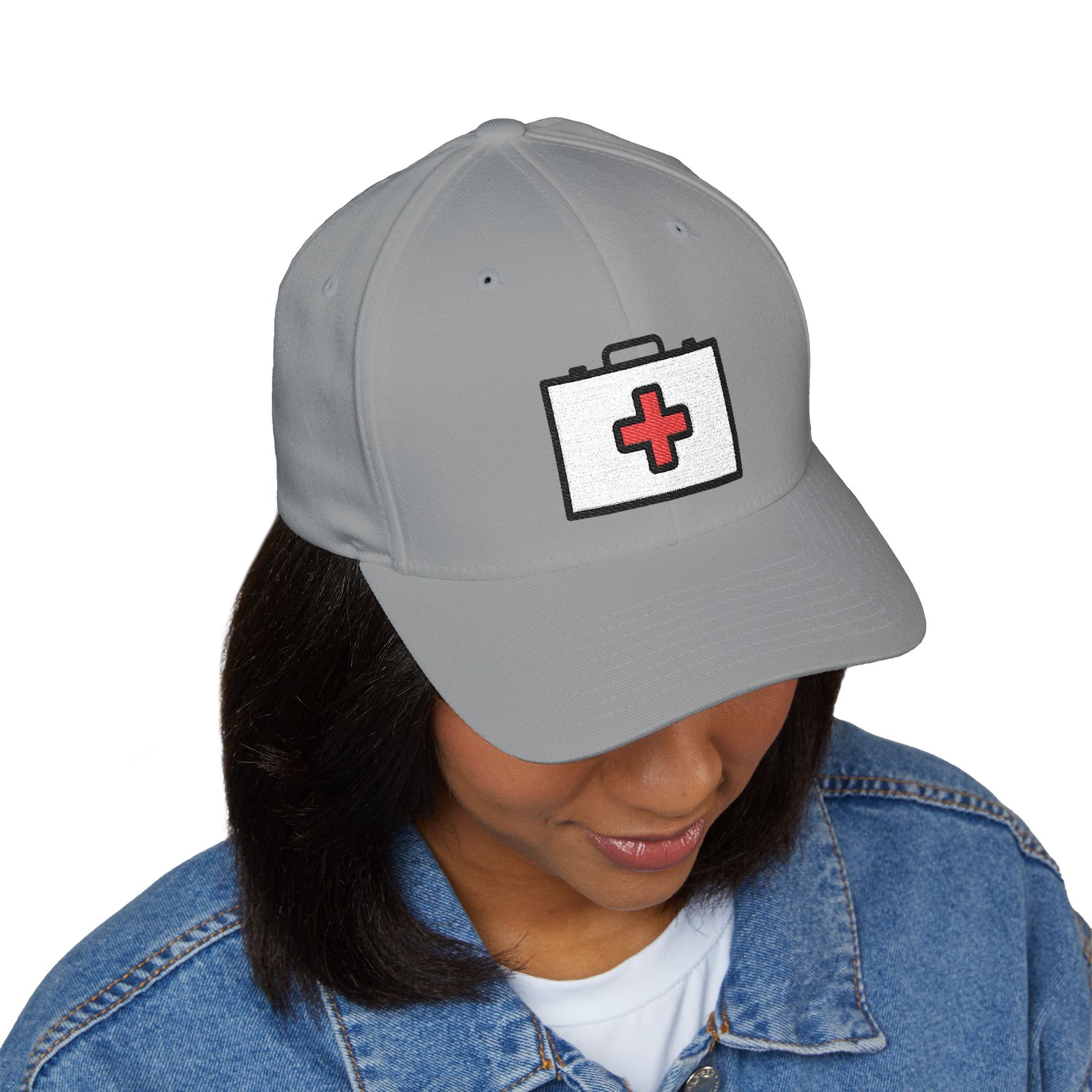 First Aid Bag Emoji Cap – Premium by Capmoji