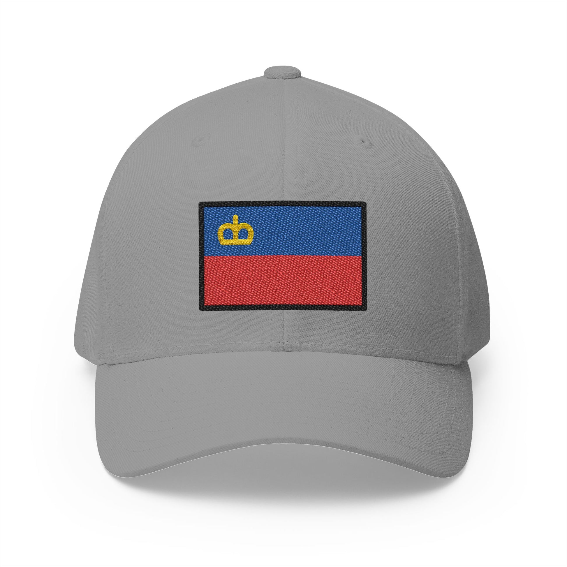 Flag: Liechtenstein Emoji Grey Cap – Premium by Capmoji