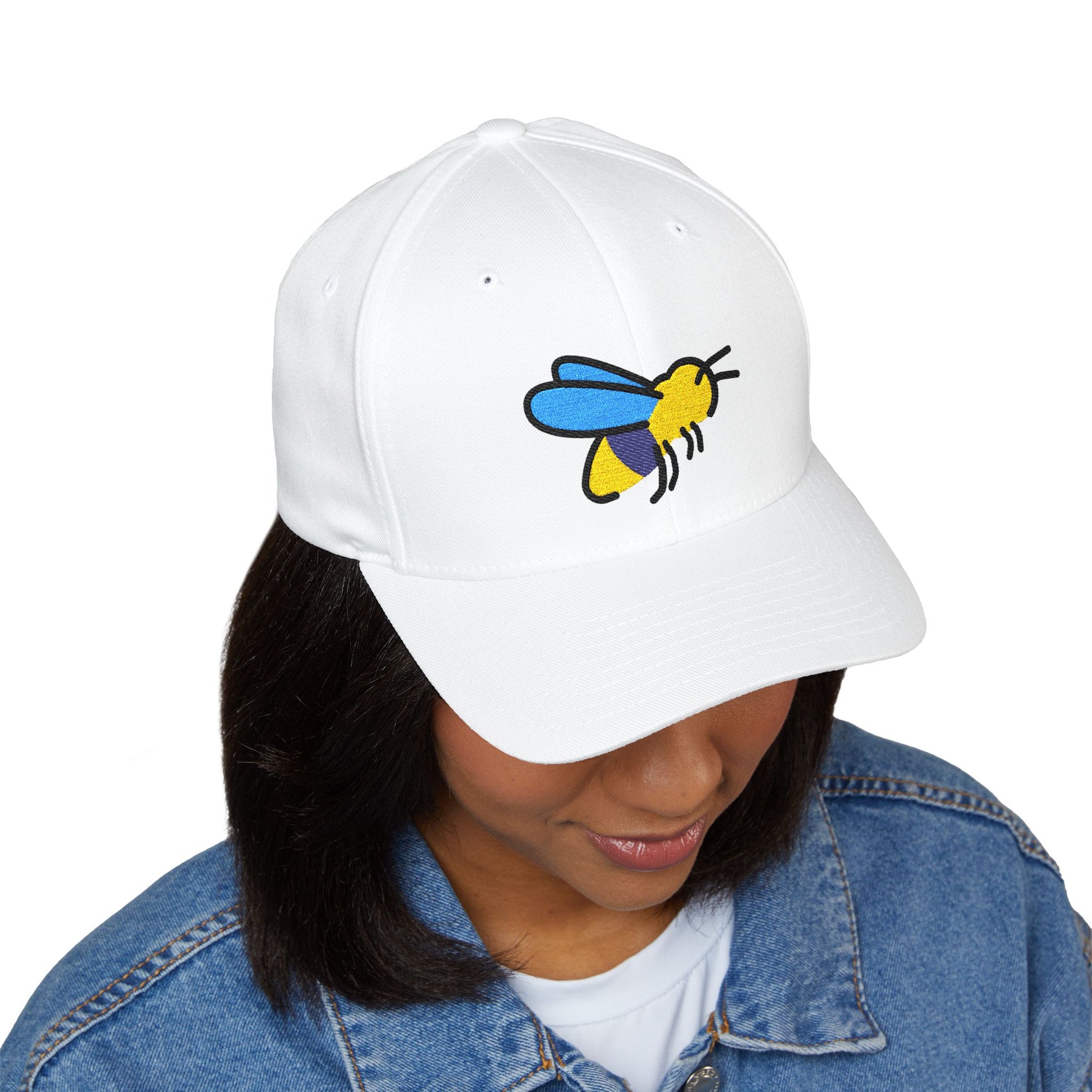 Honeybee Emoji Cap – Premium by Capmoji