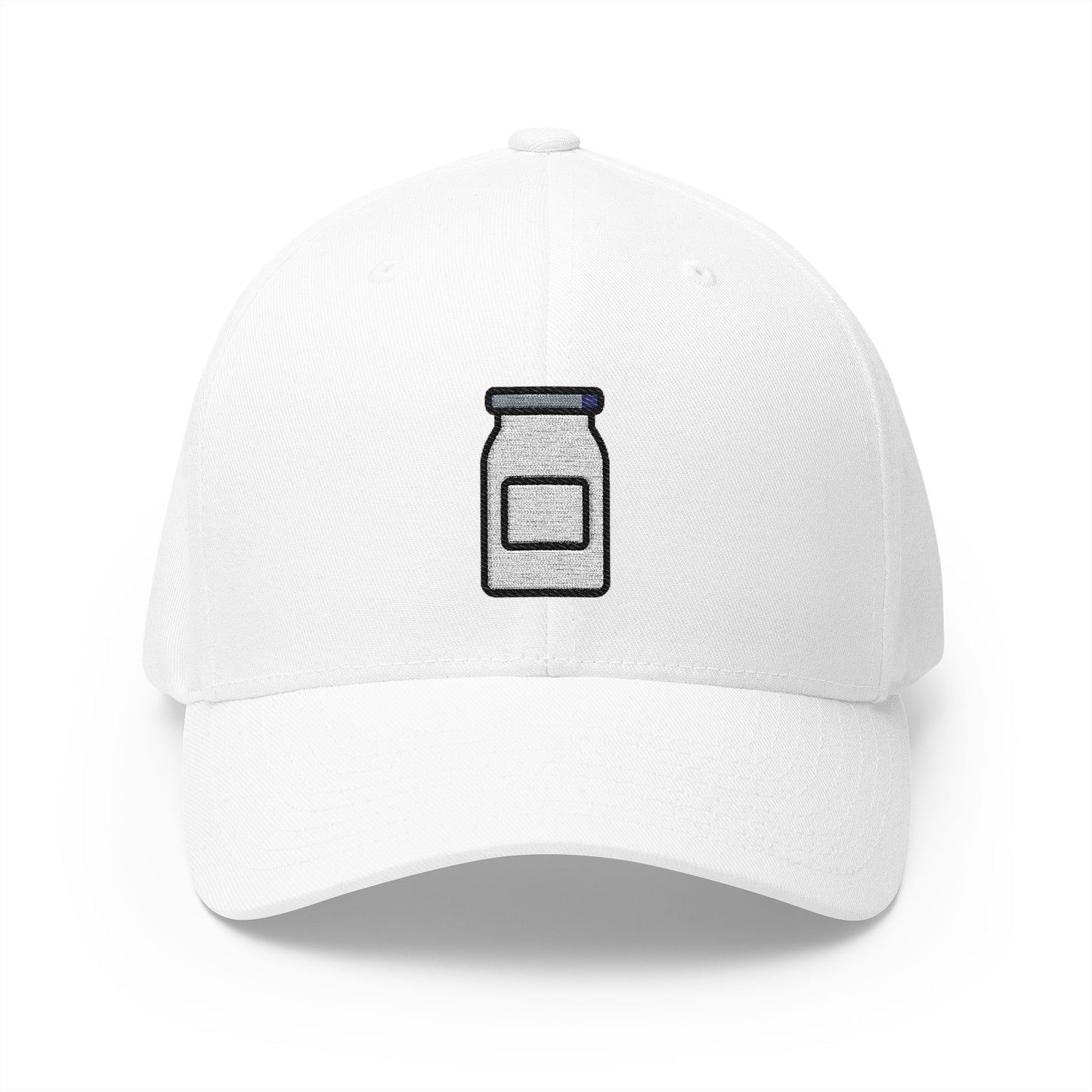 Jar Emoji White Cap – Premium by Capmoji