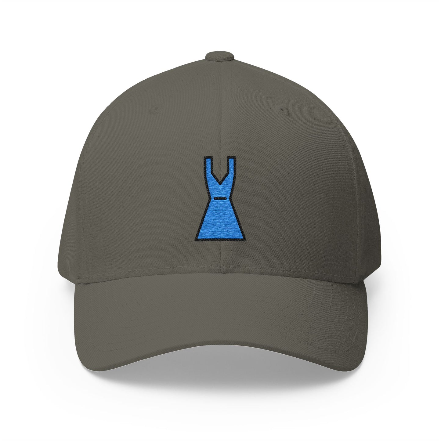 Dress Emoji Olive Cap – Premium by Capmoji