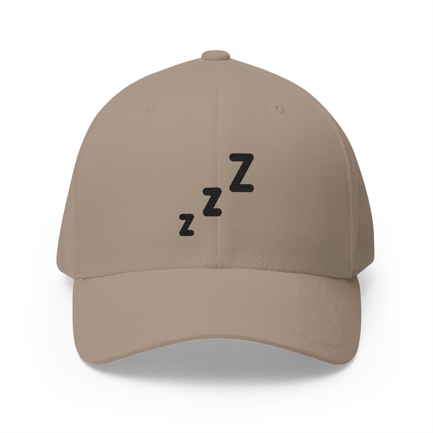 Zzz Emoji Khaki Cap – Premium by Capmoji