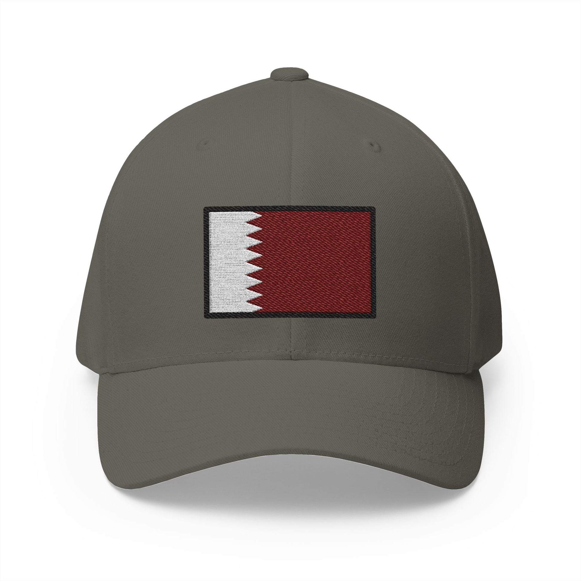 Flag: Qatar Emoji Olive Cap – Premium by Capmoji