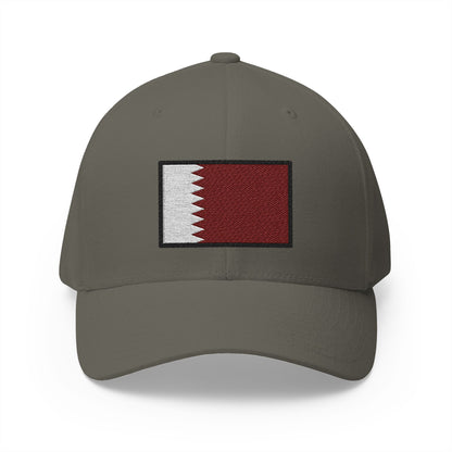 Flag: Qatar Emoji Olive Cap – Premium by Capmoji