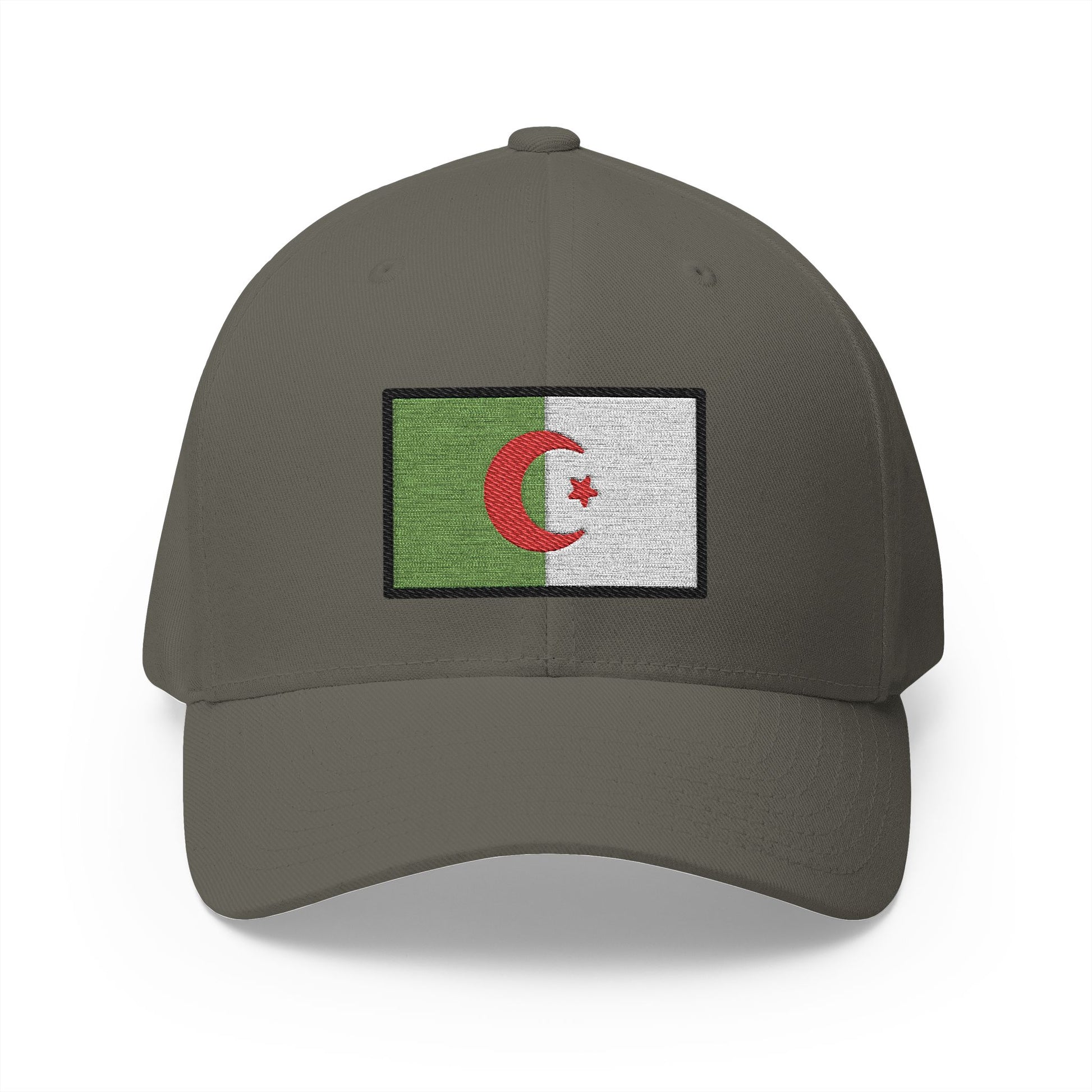 Flag: Algeria Emoji Olive Cap – Premium by Capmoji
