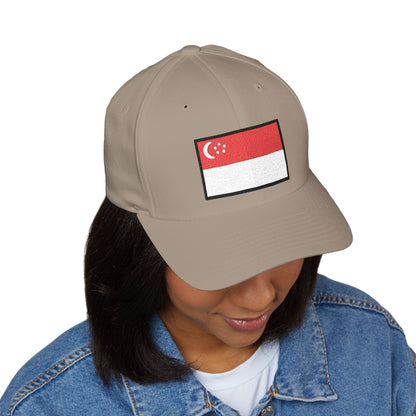 Flag: Singapore Emoji Cap – Premium by Capmoji