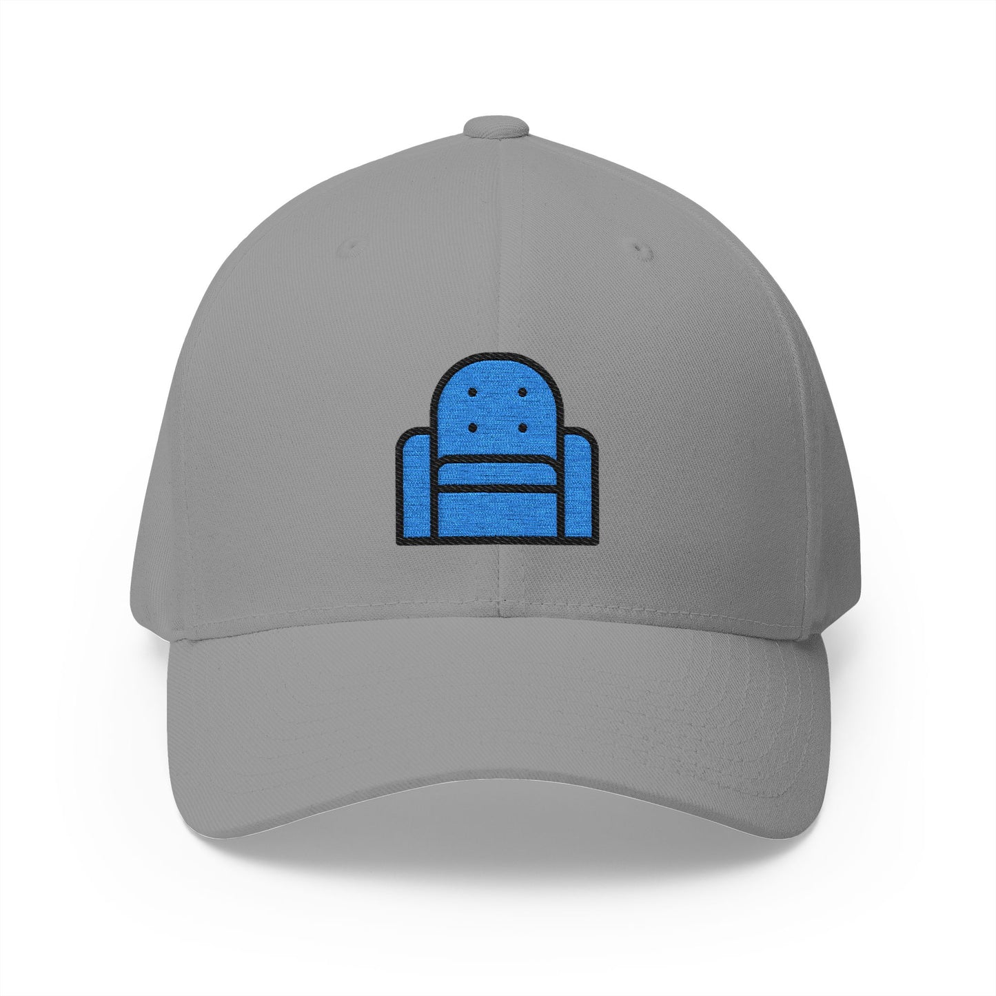 Armchair Emoji Grey Cap – Premium by Capmoji
