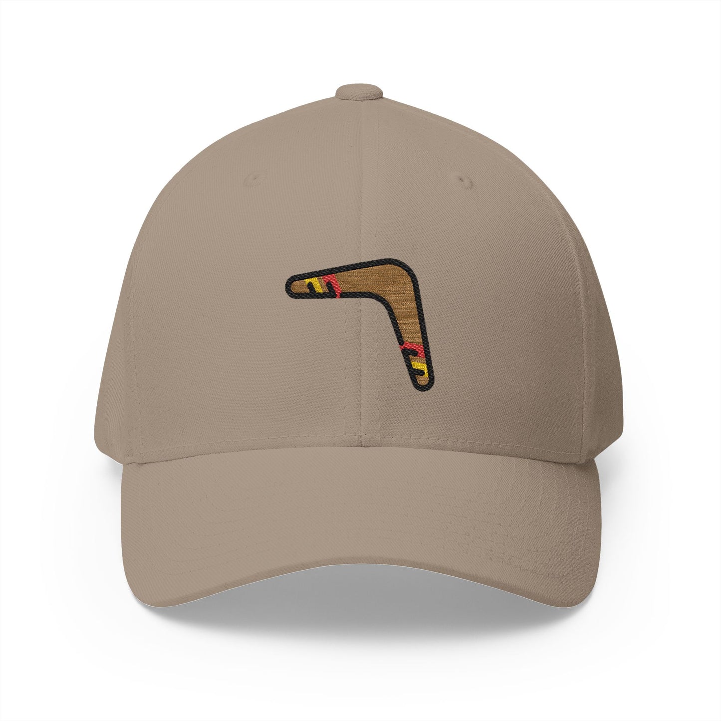 Boomerang Emoji Khaki Cap – Premium by Capmoji