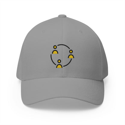 Collaboration Emoji Grey Cap – Premium by Capmoji