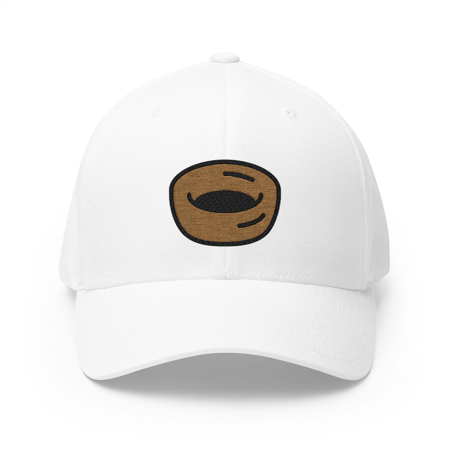 Empty Nest Emoji White Cap – Premium by Capmoji