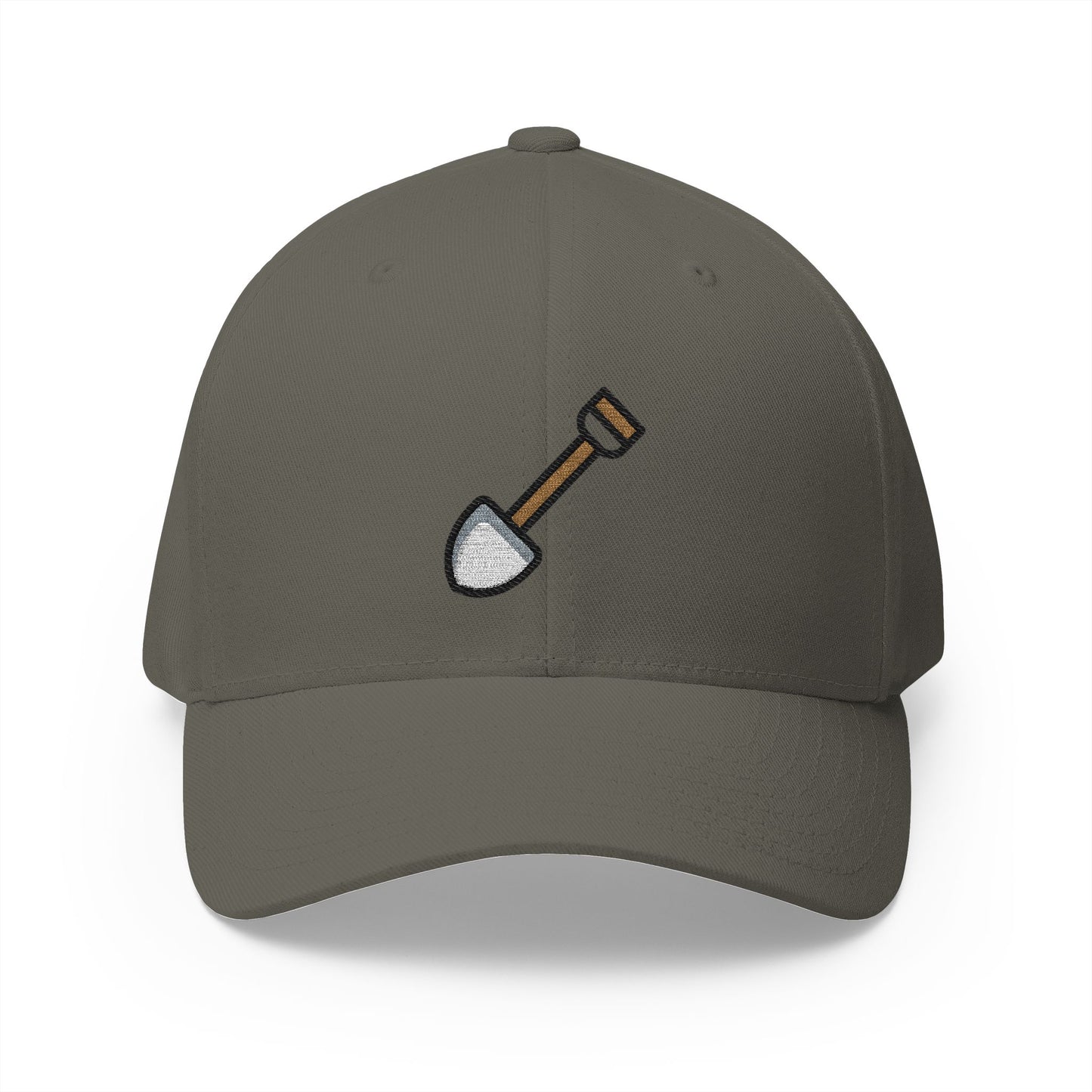 Shovel Emoji Olive Cap – Premium by Capmoji